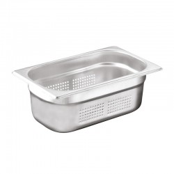 Öztiryakiler Delikli Gastronorm Küvet, GN 1/4, 26.5x16.2x15cm 