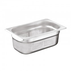 Öztiryakiler Delikli Gastronorm Küvet, GN 1/4, 26.5x16.2x20cm 