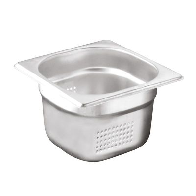 Öztiryakiler GN 1/6-100 mm Delikli Gastronorm Küvet - 1