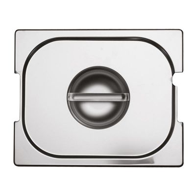 Öztiryakiler GN 1/1 Kulp ve Kepçe Delikli Gastronorm Kapak - 1