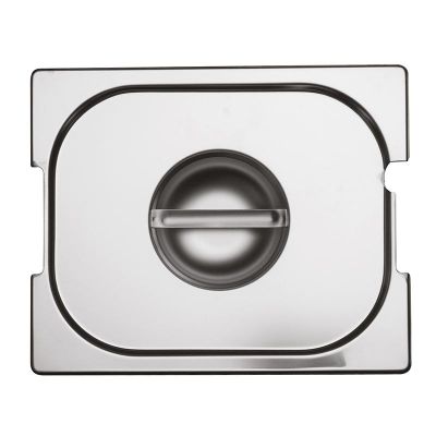 Öztiryakiler GN 1/4 Kulp ve Kepçe Delikli Gastronorm Kapak - 1