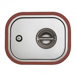 غطاء 1/4 مع فتحة تسريب Gastronorm - Öztiryakiler