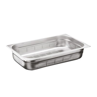 Öztiryakiler GN 1/1-65 mm Delikli Gastronorm Küvet - 1