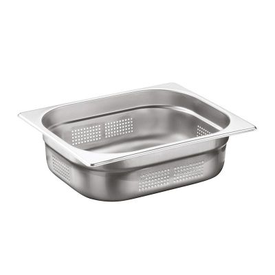 Öztiryakiler Delikli Gastronorm Küvet, GN 1/2, 32.5x26.5x20cm - 1