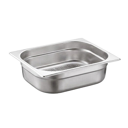 Öztiryakiler GN 1/2-65 mm Delikli Gastronorm Küvet - Öztiryakiler