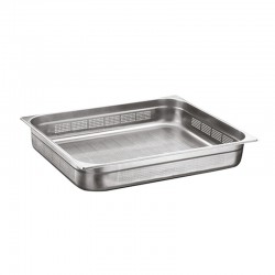 Öztiryakiler Delikli Gastronorm Küvet, GN 2/1, 65x53x10 cm 