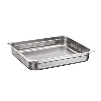 Öztiryakiler GN 2/1-100 mm Delikli Gastronorm Küvet - 1