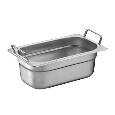 Öztiryakiler Saplı Gastronorm Küvet, GN 1/4, 26.5x16.2x15 cm - 1