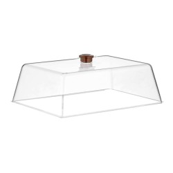 GastroPlast Вентилятор, 20x26 см, коричневая ручка - GastroPlast