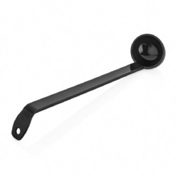 GastroPlast GBK-20 Polycarbonate Fish Spoon, 20 cm, Black - GastroPlast