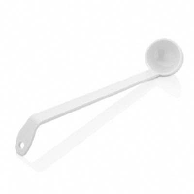 GastroPlast GBK-20 Polycarbonate Fish Spoon, 20 cm, White - GastroPlast