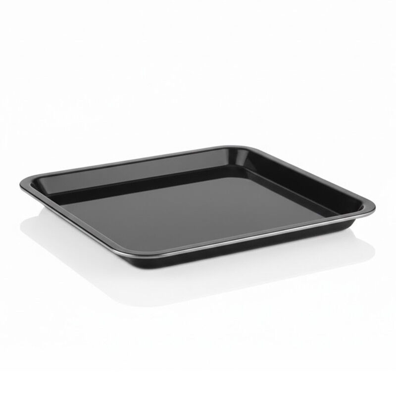GastroPlast GFT-18/BL Polycarbonate Fan Tray, Black - GastroPlast