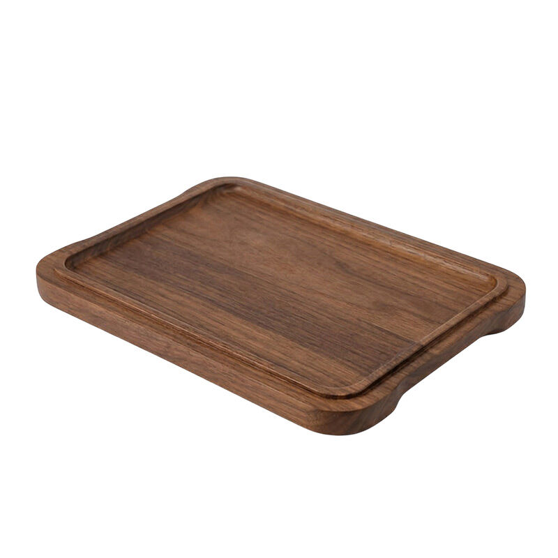 GastroPlast GFTM-IR-12 Wooden Iroko Mortar Tray - GastroPlast