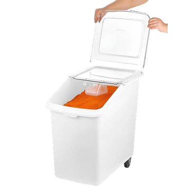 GastroPlast GIB-01 / L Polypropylene Supply Trolley Glass - GastroPlast