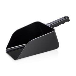 GastroPlast GISHB.03 Polycarbonate Shovel, 1200 ml, Black - GastroPlast