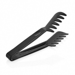 GastroPlast GMM-01 Polycarbonate Pasta Tongs, Black - GastroPlast