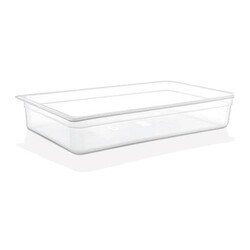 GastroPlast GN 1/1-100 mm Polipropilen Gastronorm Küvet 