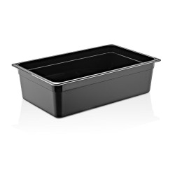 GastroPlast GN 1/1-150 mm Polikarbon Gastronorm Küvet, Siyah - 1