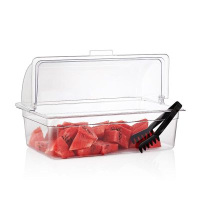 GastroPlast GN 1/1 Menteşeli Fanus, Şeffaf - GastroPlast