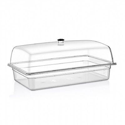 GastroPlast GN 1/1 Вентилятор из поликарбоната, черная ручка - GastroPlast