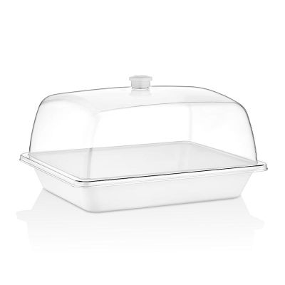 GastroPlast GN 1/2-50 мм Поликарбонатная ванна Gastronorm, белый - GastroPlast