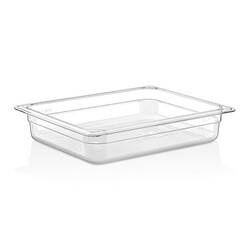 GastroPlast GN 1/2-65 mm Polycarbonate Gastronorm Bathtub 