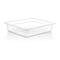 GastroPlast GN 1/2-65 mm Polypropylene Gastronorm Bathtub - GastroPlast