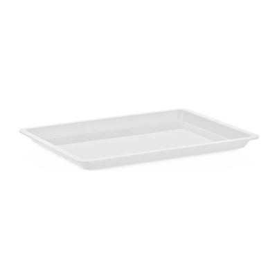 Gastroplast GFT-12 Polikarbon Fanus Tepsisi, GN 1/2, Beyaz - 1