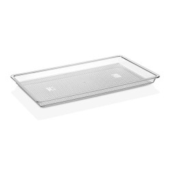 GastroPlast GN 1/2 Polycarbonate Fan Tray, Clear - GastroPlast
