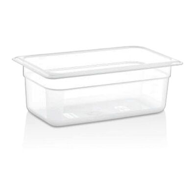 GastroPlast GN 1/3-100 mm Polipropilen Gastronorm Küvet - 1