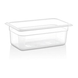 GastroPlast GN 1/3-100 mm Polipropilen Gastronorm Küvet - GastroPlast