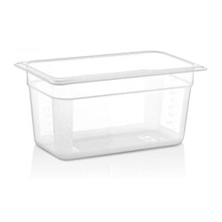 GastroPlast GN 1/3-150 mm Polypropylene Gastronorm Bathtub - GastroPlast
