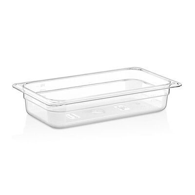 GastroPlast GN 1/3-65 mm Polikarbon Gastronorm Küvet - 1