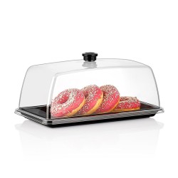 GastroPlast GN 1/3 Fan Tray, Black - GastroPlast (1)