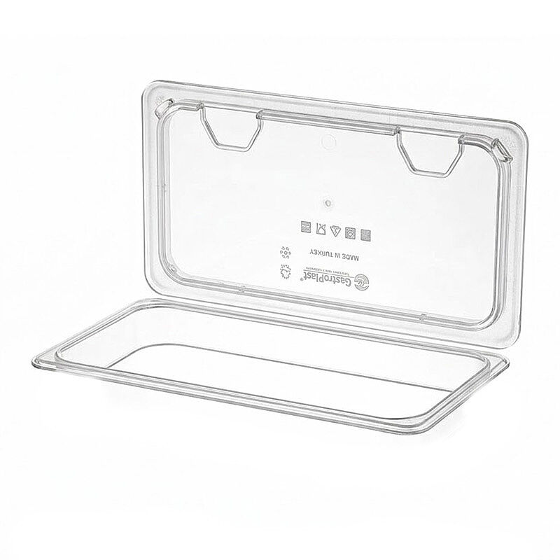 GastroPlast GN 1/3 Поликарбонат Закрытый угол Откидная крышка для ванны Gastronorm - GastroPlast