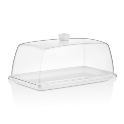 GastroPlast GN 1/3 Polycarbonate Fan Tray, Clear - 2