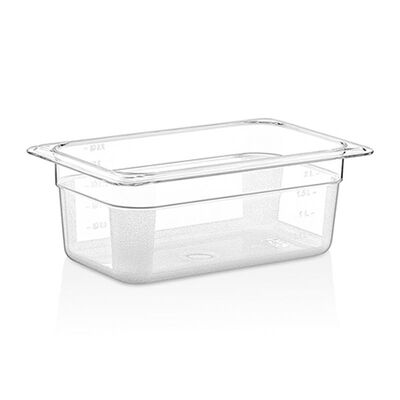 GastroPlast GN 1/4-100 mm Polikarbon Gastronorm Küvet - 1