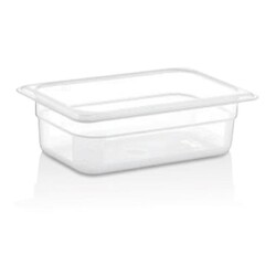 GastroPlast GN 1/4-100 mm Polipropilen Gastronorm Küvet - GastroPlast