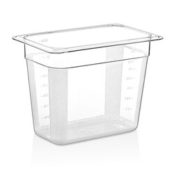 حوض استحمام من البولي كربونات GastroPlast GN 1/4-200 مم - GastroPlast