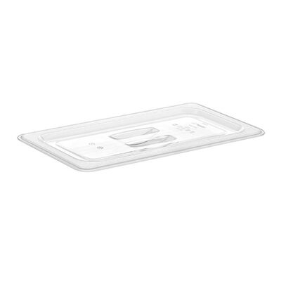 GastroPlast GN 1/4 Gastronom Küvet Kapağı, Paslanmaz Küvet Uyumlu, Polikarbon - 1