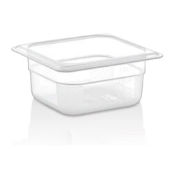 GastroPlast GN 1/6-100 mm Polypropylene Gastronorm Bathtub 
