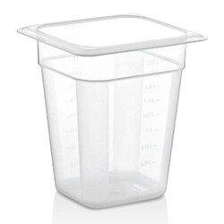 GastroPlast GN 1/6-200 mm Polipropilen Gastronorm Küvet 
