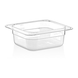GastroPlast GN 1/6-65 mm Polikarbon Gastronorm Küvet - GastroPlast