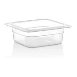GastroPlast GN 1/6-65 mm Polypropylene Gastronorm Bathtub 