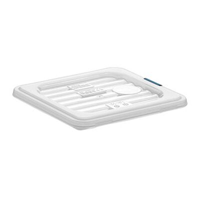 GastroPlast GN 1/6 Gastronom Küvet Kapağı, Polipropilen Küvet Uyumlu - 1