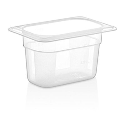 GastroPlast GN 1/9-100 mm Polikarbon Gastronorm Küvet - 1