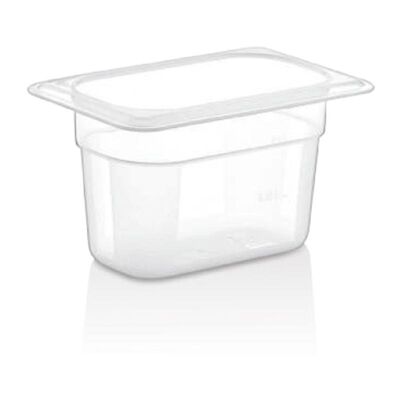 GastroPlast GN 1/9-100 mm Polipropilen Gastronorm Küvet - 1