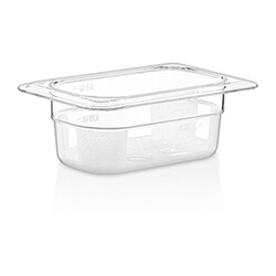 GastroPlast GN 1/9-65 mm Polikarbon Gastronorm Küvet - GastroPlast