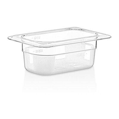 GastroPlast GN 1/9-65 mm Polikarbon Gastronorm Küvet - 1