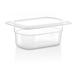 GastroPlast GN 1/9-65 mm Polipropilen Gastronorm Küvet 